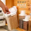 Contenedor de almacenamiento multi-grano estilo japonés, hermético y a prueba de humedad, para almacenar arroz, harina y otros granos en casa