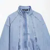 Ropa europea y americana transfronteriza para mujer ZA AliExpress producto nuevo de venta caliente chaqueta top casual simple con cuello alto de manga larga