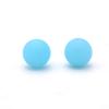 Cuentas Redondas de Silicona Transfronterizas 15 mm Redondas Grado Alimenticio Cuentas de Silicona para Bebé Accesorios para Cadena de Chupete Infantil Ahora