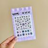 Calcomanías de uñas 5D en relieve calcomanías de uñas para niños calcomanías creativas infantiles calcomanías de dibujos animados kulomi niña joyería para uñas