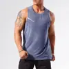 Ropa Deportiva de Verano de Secado Rápido Transpirable para Hombre, Tops para Fitness y Running, Chalecos Sueltos sin Mangas de Cuello Redondo para Baloncesto