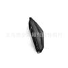 Hebilla de gancho curvo de plástico negro de 20 mm de fábrica, ajuste de cincha para mochila, hebilla de cuatro posiciones, hebilla de escalera curva para bolsa, suministro
