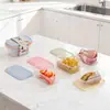 Conjunto de Caixas Personalizadas para Conservação de Alimentos, Pequenas, Frescas e de Grande Capacidade, Plástico PP de Grau Alimentício, Caixa de Armazenamento Doméstica para Cozinha, Especialmente Projetado para Supermercados