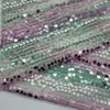 Tela de Lentejuelas Bordadas con Malla de 5 mm en Stock, Tela de Bordado DIY para Decoraciones Colgantes y Accesorios