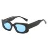 Gafas de Sol Cuadradas Nuevas Transfronterizas, Venta Caliente Internacional al por Mayor, Cuadradas Simples Multicolores, Versátiles de Colores para Mujer