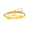 Estilo de celebridad en línea dulce elegante pulsera de Margarita flor floreciente push-pull sólida giratoria de girasol pulsera de cuentas
