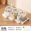 Set de Cajas de Condimentos Combinación para el Hogar Caja de Almacenamiento de Cocina Frasco Botella de Condimento Salero Condimento Condimento Frasco a Prueba de Humedad