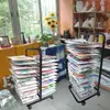 Kona Yi 4K8Ka2A3 Tendedero para Pinturas, Tendedero de Malla de Alambre 4K/8K, Tendedero de Múltiples Niveles para Estudio de Arte