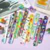 Pulseira de Silicone Estilo Desenho Animado Slap Bracelet Anel Slap de Dinossauro Presente de Feriado Infantil Fabricante de Pulseiras Atacado