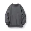 Suéter nuevo de otoño e invierno para niño estilo coreano con forro polar, suéter de punto para niños de talla mediana, color sólido, top de cuello alto, suéter para niños