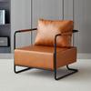 Sofá Cadeira de Ferro Forjado Atacado Estilo Industrial Retrô Luxo Leve Simples Sala de Estar Área de Assento Sofá Designer Único Pequeno Sofá