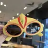 Nuevas gafas polarizadas para niños estilo Ultraman, gafas de sol infantiles geniales de dibujos animados, gafas de sol de silicona a prueba de rayos UV para fotos