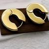 Pendientes de estilo minimalista europeo y americano con forma geométrica brillante y hebilla para la oreja, estilo frío para mujer, pendientes de moda con personalidad simple.
