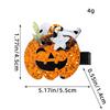 Halloween Hairpin Scarlet Powder Spider Skull Duckbill Clip Cross Border Ghost Festival Pumpkin Hairpin Atmosphere Adereços decorativos