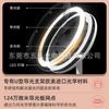 Fabricante de origen Espejo de maquillaje LED Espejo de maquillaje de plástico Luz suplementaria Belleza USB Recargable Espejo de maquillaje Antivaho