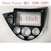 Soporte de modificación de panel de radio de 9 pulgadas para aire acondicionado automático apto para Ford Focus MK1 de 1998-2005