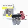 Carregador Elétrico para Moto Veículo Carro 12V Carregador USB Acendedor de Cigarros com Interruptor e Luz Azul Carregamento Portátil