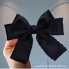Ventas Directas de Fábrica Coreano Accesorios para el Cabello Color Puro Pinza de Pelo con Lazo Niñas Elegante Pinza Superior Pinza de Pelo para Recoger la Mitad del Cabello en la Parte Posterior de la Cabeza