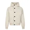 Ropa para Hombre Bei Jie Otoño 2026 Nueva Chaqueta con Capucha de Trabajo de Peso Pesado Lavada Unisex Holgada Chaqueta de Pareja