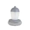 Cepillo para Ollas Tipo Prensa Engrosado Cocina Mango Largo Multifuncional Cepillo de Limpieza Cepillo para Ollas Dispensador Automático de Líquido Hogar