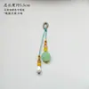 Colgante de Osmanto Colgante Pequeño Vidrio de Imitación Jade Pulsera DIY Colgante Pequeño para Mano Joyería Accesorio de Ropa Hecho a Mano