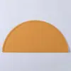 Mantel Individual de Silicona para Niños Modelo Nuevo Transfronterizo, Antiescaldante, Aislante Térmico, Impermeable, Antideslizante, Color Sólido, Mantel de Mesa para Niños, Personalizable
