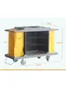Carrito de Servicio para Habitación de Huéspedes de Uso Múltiple Baiyun Carrito de Limpieza de Plástico Carrito de Ropa Blanca Carrito de Limpieza de Habitaciones