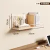 Estante de pared, instalación sin taladro, perfecto para dormitorios estudiantiles, imprescindible para recámaras, divisor de pared, cesta colgante, estante de almacenamiento