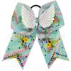 Haochuan 24 Colores Unicornio Cola de Golondrina Grande Diadema de Lazo de 8 Pulgadas Diadema Infantil con Diamantes de Colores Calientes Cinta Grande