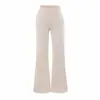 Pantalones Acampanados Estilo Americano para Mujer 2026 Nuevo Verano Cintura Alta Pantalones Acampanados Chica Caliente Adelgazantes Caída Pantalones de Yoga Pantalones de Cuero Hielo