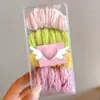 Elásticos de Cabelo Infantis Não Machucam o Cabelo, Elásticos de Cabelo de Alta Elasticidade, Elásticos de Cabelo para Meninas, Borrachinhas de Cabelo para Menininhas, Elásticos de Cabelo para Bebês, Faixas de Cabeça