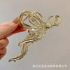 Moño 2023 Nuevo Estilo Perla Metal Pinza para el Cabello Moño Pinza Tiburón Accesorio para el Cabello Estilo Europeo Pinza Mariposa
