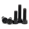 Tornillos de alta resistencia con cabeza hexagonal interior, Tornillos cilíndricos de cabeza hexagonal interior Grado 12.9, Tornillos de cabeza hueca hexagonal negra