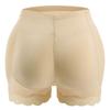 Calça de Cintura Baixa Feminina Bumbum Falso Quadril Cheio Quadril Cheio plus size Calcinha Modeladora Renda Lateral Cinto Almofada no Quadril Boxer Calça Modeladora