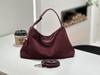 Bolso de Mujer Cuero Genuino Acabado de Ante de Alta Gama Cuero Vacuno Encerado Bolso de Mano Bolso Bandolera Mano Bolso de Ante Suave 2024 Nuevo