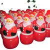 Suministro Halloween Inflable Santa Claus Inflable Muñeco de Nieve Vaso Pvc Inflable Juguetes Navideños