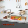 Acero Inoxidable Cuenca de Puerto Exportación Sudamérica Lavabo para Lavar Verduras Fregadero de Cocina Lavado Fregadero de Una Cubeta