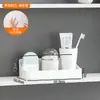 Armário de espelho Armazenamento Caixa Vaso sanitário Armário de banheiro Mesa de lavagem Batom Prateleira de cosméticos Boca inclinada montada na parede Caixa