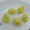 Acessórios Coloridos de Resina Galvanizada Semi-Tridimensionais Simulados com Conchas de Pérola, Materiais para Joias DIY, Pingentes para Sapatos e Acessórios