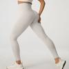 Selección estricta de pantalones de yoga de otoño e invierno de color melocotón, pantalones deportivos para montar a caballo, traje de yoga de secado rápido, pantalones de fitness ajustados de cintura alta.