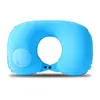 Fabricante Original Almohada Inflable en Forma de U Se Puede Personalizar Logo Regalo Evento Venta al por Mayor Portátil Viaje Almohada para Cuello Almohada Inflable