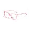 Xunge gafas de montura transparente para hombre TR90 montura cuadrada artística para mujer universitaria