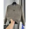 Moletom masculino simples e solto para outono e inverno, gola redonda estilo americano, forrado com fleece, espessado, lavado e com aspecto desgastado, quente, nova peça da moda