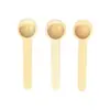 Cucharilla Pequeña de Sal, Cucharilla de Té de Madera de Haya, Cucharilla Pequeña para Medicina, Cucharilla para Miel, Cucharilla para Café, Artesanía Estilo Chino Madera Maciza Regalo Chino