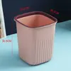 Cubo de basura de presión para el hogar, gran capacidad, para sala de estar, cocina, baño, papelera sin tapa, cubo de basura de plástico engrosado, venta al por mayor