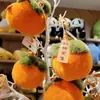 Chaveiro de Carro Pingente de Coelho de Pelúcia Pequeno Caqui Fofo Bola de Pelúcia Decoração de Mochila Presente de Aniversário para Melhor Amigo