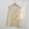 Frente Quatro Costas Dois Macacão para Bebê Recém-Nascido Saco de Dormir Algodão Gaze Bebê Verão Infantil Anti-Chute Colcha Pijama Tecido 100% Algodão