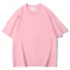 Camiseta de Manga Corta con Cuello Redondo de 260g para Verano, Superventas de 7 Colores, Moda Casual Versátil, Tendencia, Marca, Color Sólido, Top para Hombre