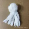 Palo de Juguete para Gatos con Tentáculos de Conejo Real y Hierba Gatuna, Juguete Interactivo de Pulpo con Banda Elástica, Duradero y Resistente a Mordidas