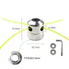 Cortacésped Poste de Aluminio Cabezal de Desbrozadora Accesorios para Cortasetos Tipo Mochila Cruzado Cortacésped de Cuatro Tiempos Poste de Aluminio Cabezal de Desbrozadora